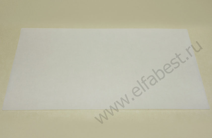 Пластиковый коврик 606 х 291 мм, белый/полупрозрачный